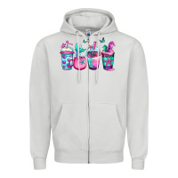 Dove Grey mermaid underwater coffee Zipper Hoodie - Jasminsmagicworld