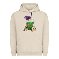 Pigment French Oak Halloween Spooky Pumpkins Frappe Urban Hoodie - FaDigitalArtStudio