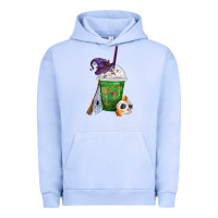 Pigment Grape Ice Halloween Spooky Pumpkins Frappe Urban Hoodie - FaDigitalArtStudio