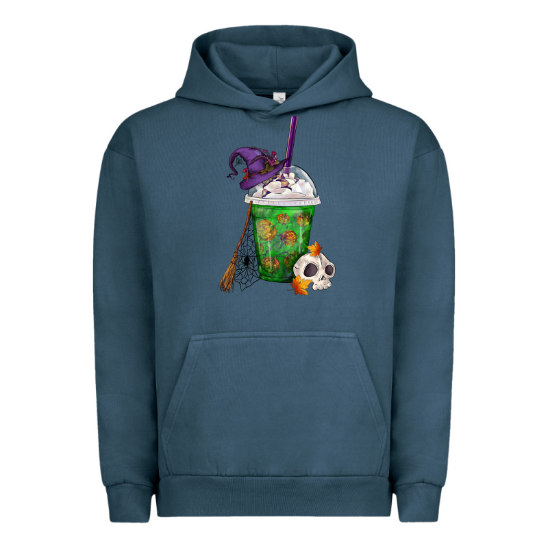 Halloween Spooky Pumpkins Frappe Urban Hoodie by FaDigitalArtStudio | Teevron