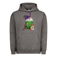 Pigment Tornado Halloween Spooky Pumpkins Frappe Urban Hoodie - FaDigitalArtStudio