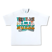 White trust me i am a nurse Urban Heavy Tee - AdoDesignShop