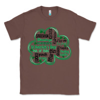Chestnut st patricks day shamrock typography Classic Tee - MaliasSmallBusiness