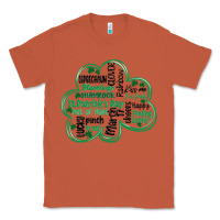 Copper st patricks day shamrock typography Classic Tee - MaliasSmallBusiness