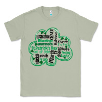 Matcha st patricks day shamrock typography Classic Tee - MaliasSmallBusiness