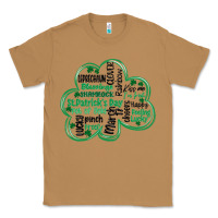 Toasted Coconut st patricks day shamrock typography Classic Tee - MaliasSmallBusiness