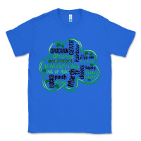 True Royal st patricks day shamrock typography Classic Tee - MaliasSmallBusiness