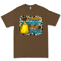 Cacao whiskey bent hell bound Premium Tee - CowhideDigitalArt