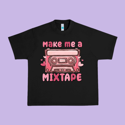Make Me A Mixtape Urban Heavy Tee Designed By Maliassmallbusiness