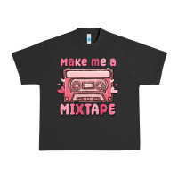 Pigment Black make me a mixtape Urban Heavy Tee - MaliasSmallBusiness