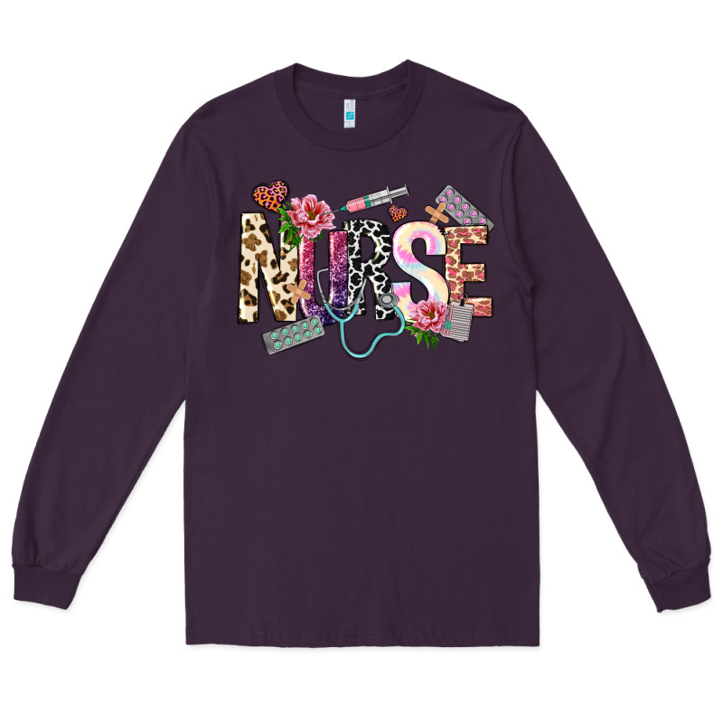 Nurse Long Sleeve Tee by NancyCooperArtShop | Teevron