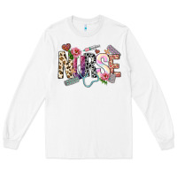 White nurse Long Sleeve Tee - NancyCooperArtShop