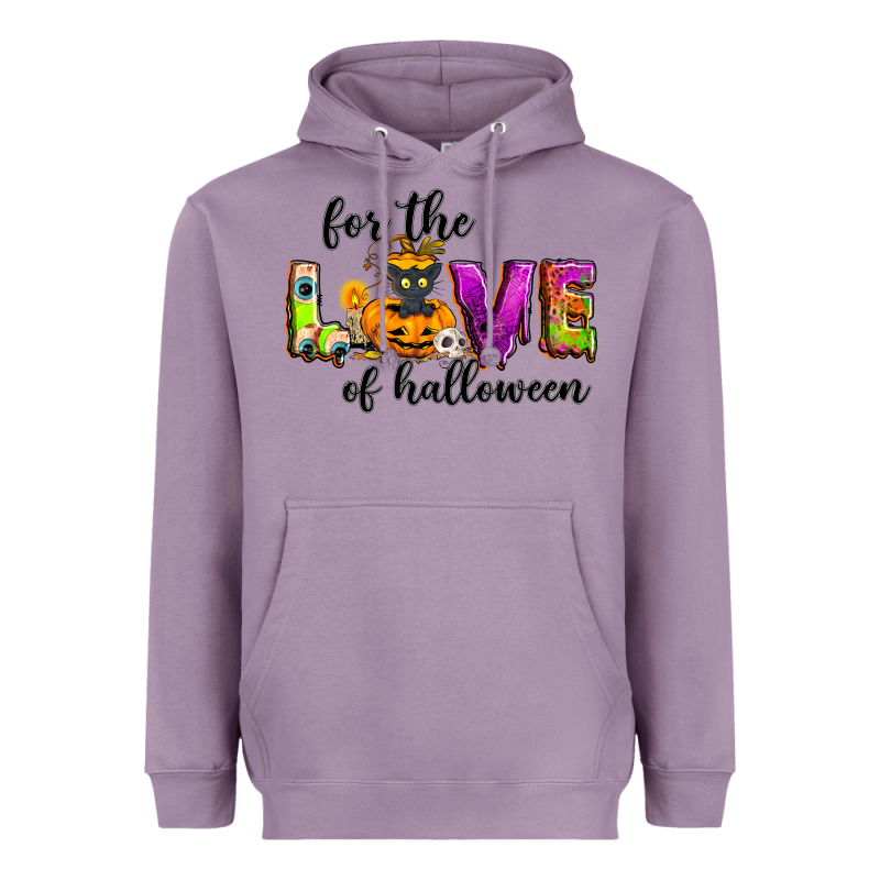 For The Love Of Halloween Heavyweight Hoodie by NancyCooperArtShop | Teevron