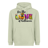 Matcha For the love of Halloween Heavyweight Hoodie - NancyCooperArtShop