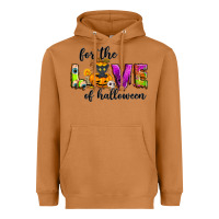 Meerkat For the love of Halloween Heavyweight Hoodie - NancyCooperArtShop