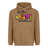 Toasted Coconut For the love of Halloween Heavyweight Hoodie - NancyCooperArtShop