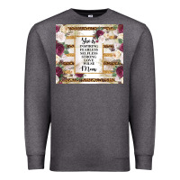 Charcoal Heather mother's day she is inspiring fearless selfless strong love wilse mom  Premium Sweatshirt - TumblerDesignByShophia