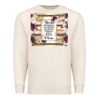 Sandshell mother's day she is inspiring fearless selfless strong love wilse mom  Premium Sweatshirt - TumblerDesignByShophia