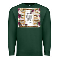 Sports Green mother's day she is inspiring fearless selfless strong love wilse mom  Premium Sweatshirt - TumblerDesignByShophia