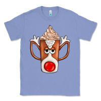 Colony Blue Coffee  Animal Classic Tee - CowhideDigitalArt
