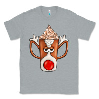 Heather Grey Coffee  Animal Classic Tee - CowhideDigitalArt