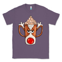 Lavender Coffee  Animal Classic Tee - CowhideDigitalArt