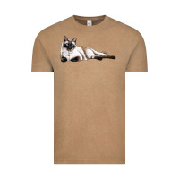 Vintage Coffee siamese Vintage Tee - LillyAllenDesigns