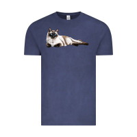 Vintage Denim siamese Vintage Tee - LillyAllenDesigns