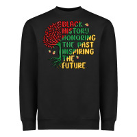 Black black history honoring the past inspiring the futu Heavyweight Sweatshirt - MaliasSmallBusiness