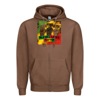 Chestnut juneteenth black lives matter mug  coaster Zipper Hoodie - BarkalooDesign