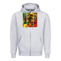 Heather Grey juneteenth black lives matter mug  coaster Zipper Hoodie - BarkalooDesign