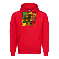Red juneteenth black lives matter mug  coaster Zipper Hoodie - BarkalooDesign