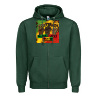 Sports Green juneteenth black lives matter mug  coaster Zipper Hoodie - BarkalooDesign