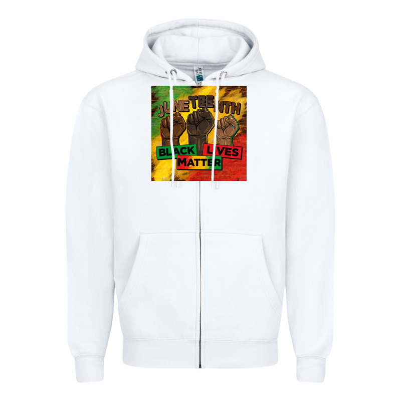 Juneteenth Black Lives Matter Mug  Coaster Zipper Hoodie by BarkalooDesign | Teevron