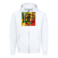 White juneteenth black lives matter mug  coaster Zipper Hoodie - BarkalooDesign