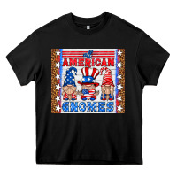 Black all american gnomes Heavy Core Tee - HRA Design Shop