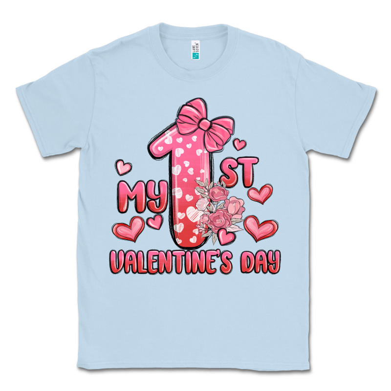 My First Valentines Day Classic Tee by MaliasSmallBusiness | Teevron