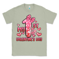 Matcha my first valentines day Classic Tee - MaliasSmallBusiness