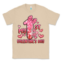 Mushroom my first valentines day Classic Tee - MaliasSmallBusiness