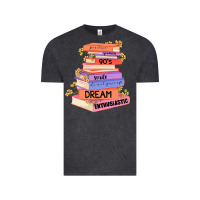 Vintage Black booktroverts Vintage Tee - JahusDesignShop