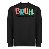 Black bruh formerly known as mom Heavyweight Sweatshirt - MaliasSmallBusiness