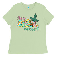 Matcha He is risen indeed Easter Ladies Tee - CowGirlArtShop