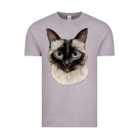 Vintage Zinc siamese face Vintage Tee - LillyAllenDesigns