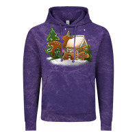 Cloud Purple Christmas cookies Vintage Hoodie - Jasminsmagicworld