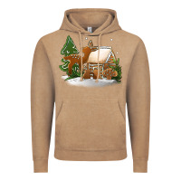 Vintage Coffee Christmas cookies Vintage Hoodie - Jasminsmagicworld