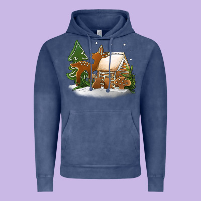 Christmas Cookies Vintage Hoodie Designed By Jasminsmagicworld