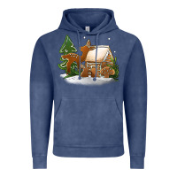 Vintage Denim Christmas cookies Vintage Hoodie - Jasminsmagicworld