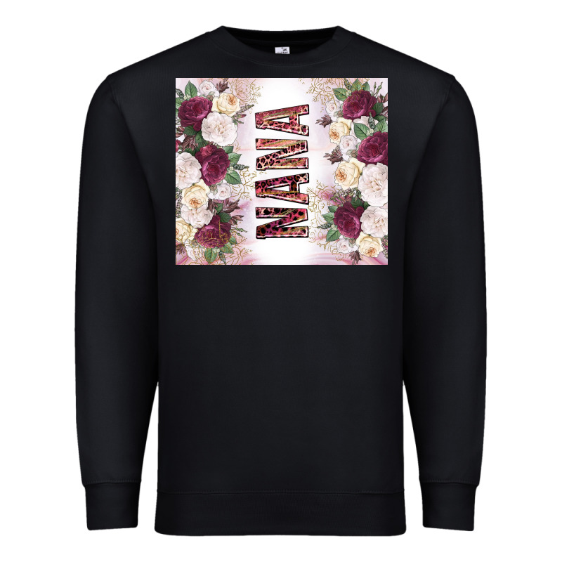 Mother's Day Nana Flowers Tumbler Tbs Premium Sweatshirt by TumblerDesignByShophia | Teevron