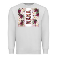 Dove Grey mother's day nana flowers tumbler tbs Premium Sweatshirt - TumblerDesignByShophia