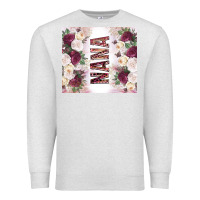 Oatmeal Heather mother's day nana flowers tumbler tbs Premium Sweatshirt - TumblerDesignByShophia